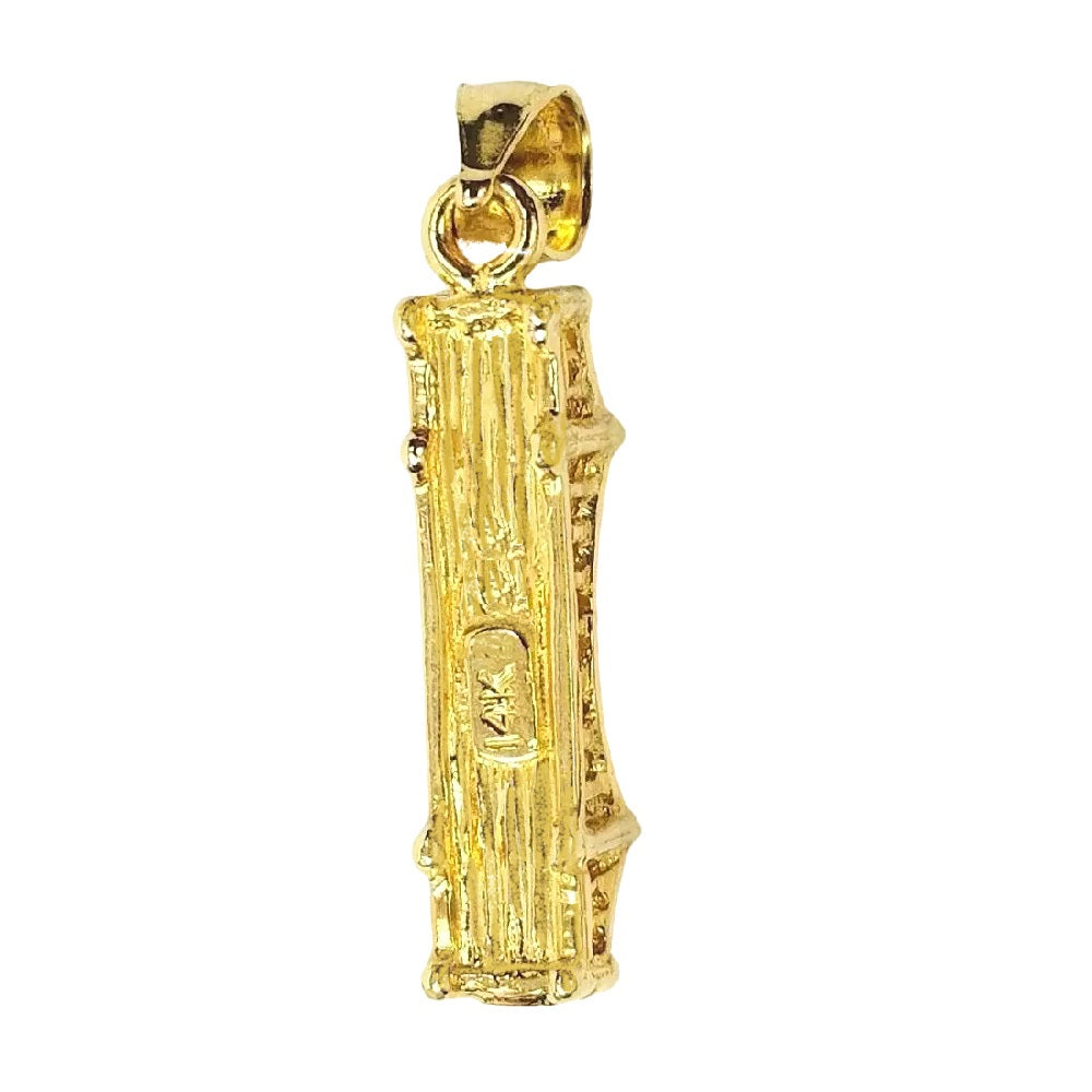 14K Yellow Gold Golden Gate Bridge 3D Pendant