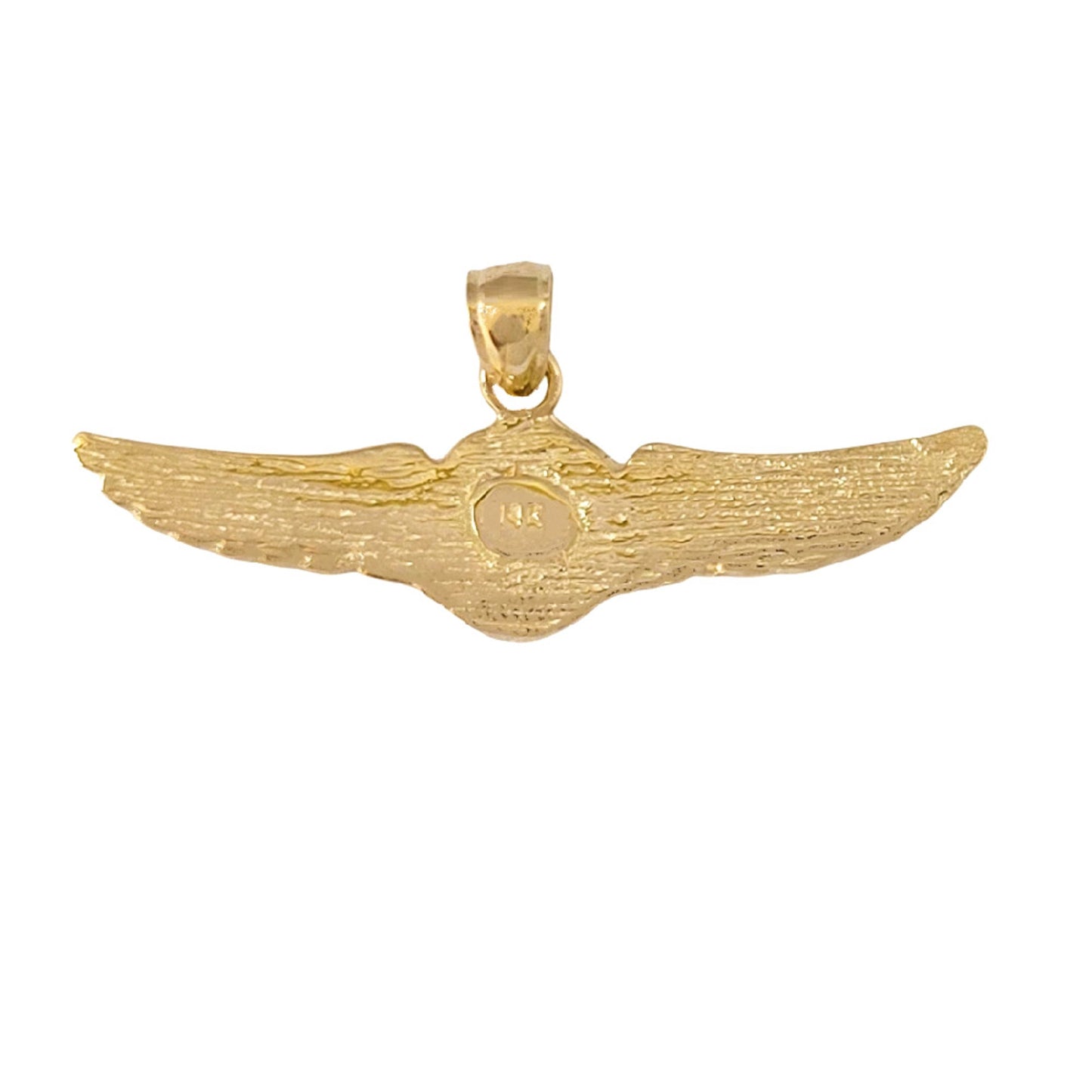14K Yellow Gold U.S. Navy Air Crew Pendant