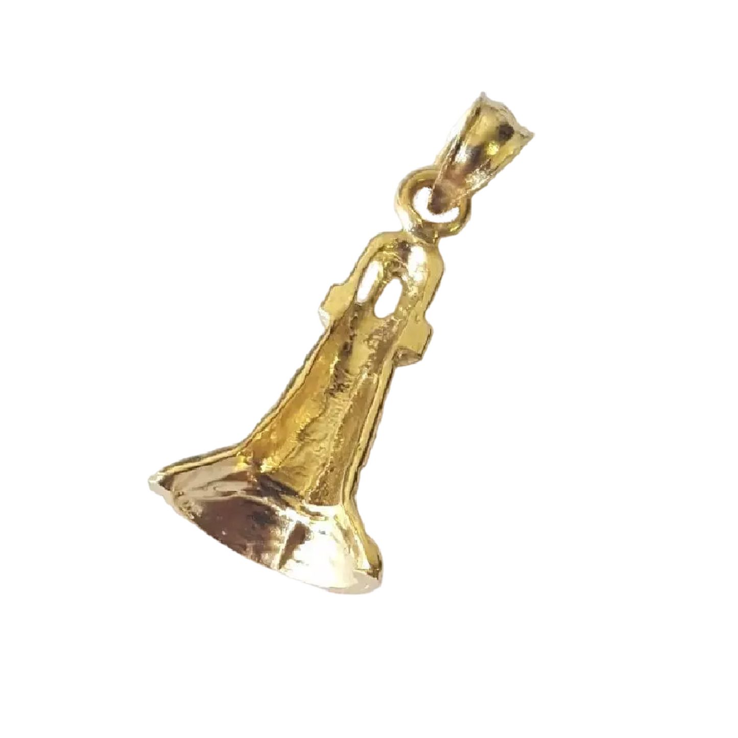 14K Yellow Gold Lighthouse Pendant