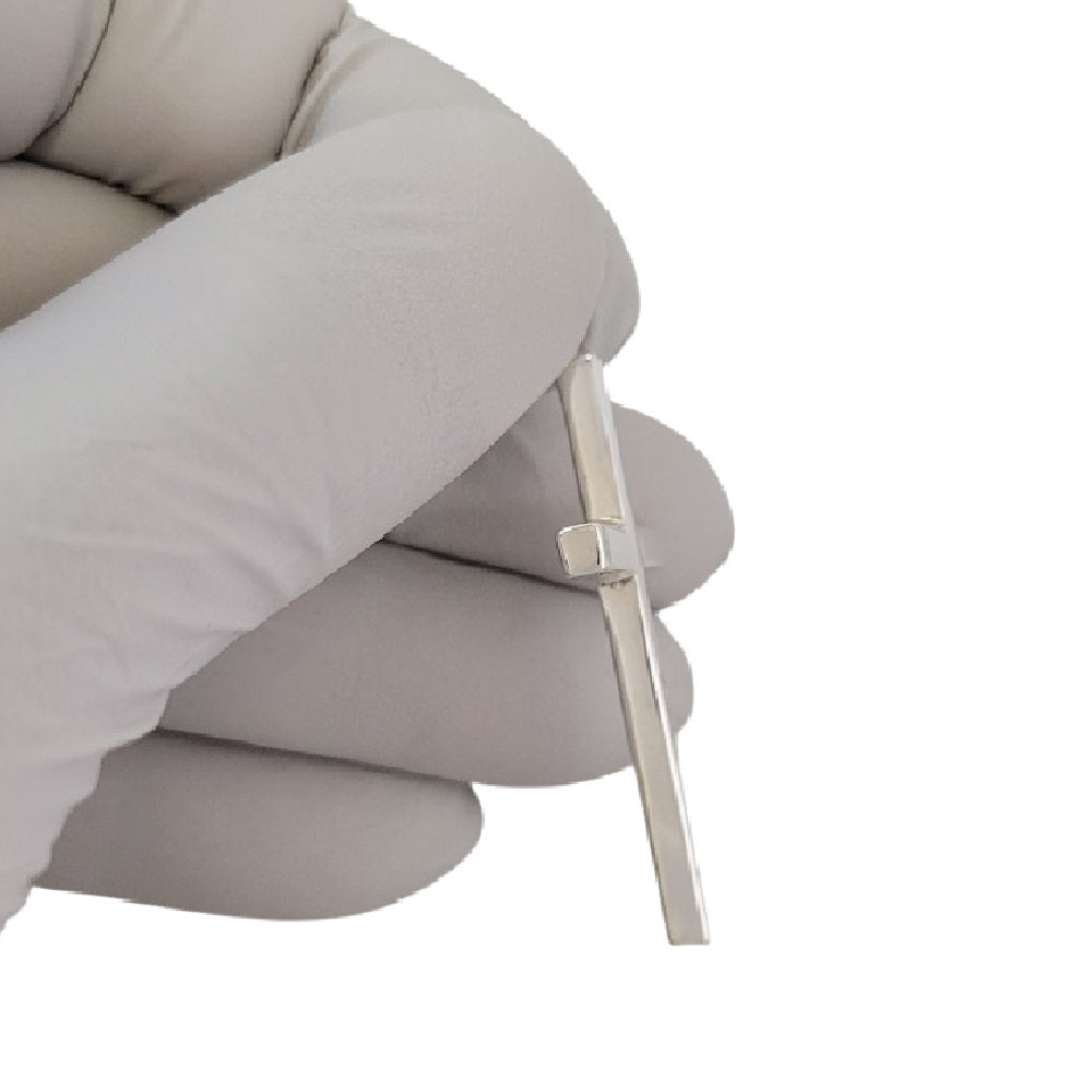 925 Sterling Silver Engraved "Forever" Solid Cross Pendant