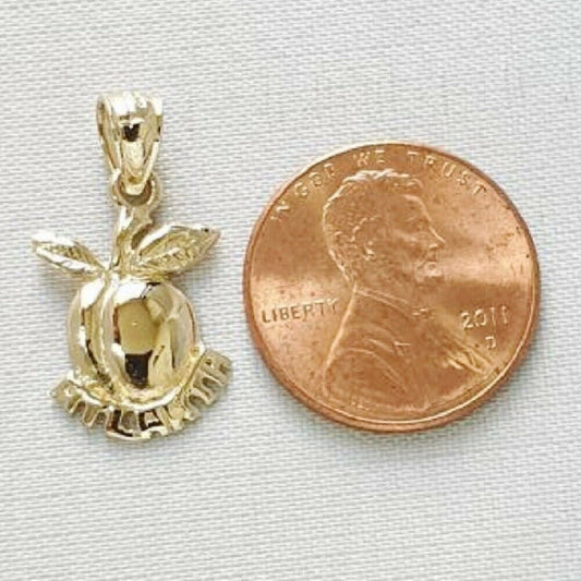 14K Yellow Gold ATLANTA,GEORGIA PEACH Pendant