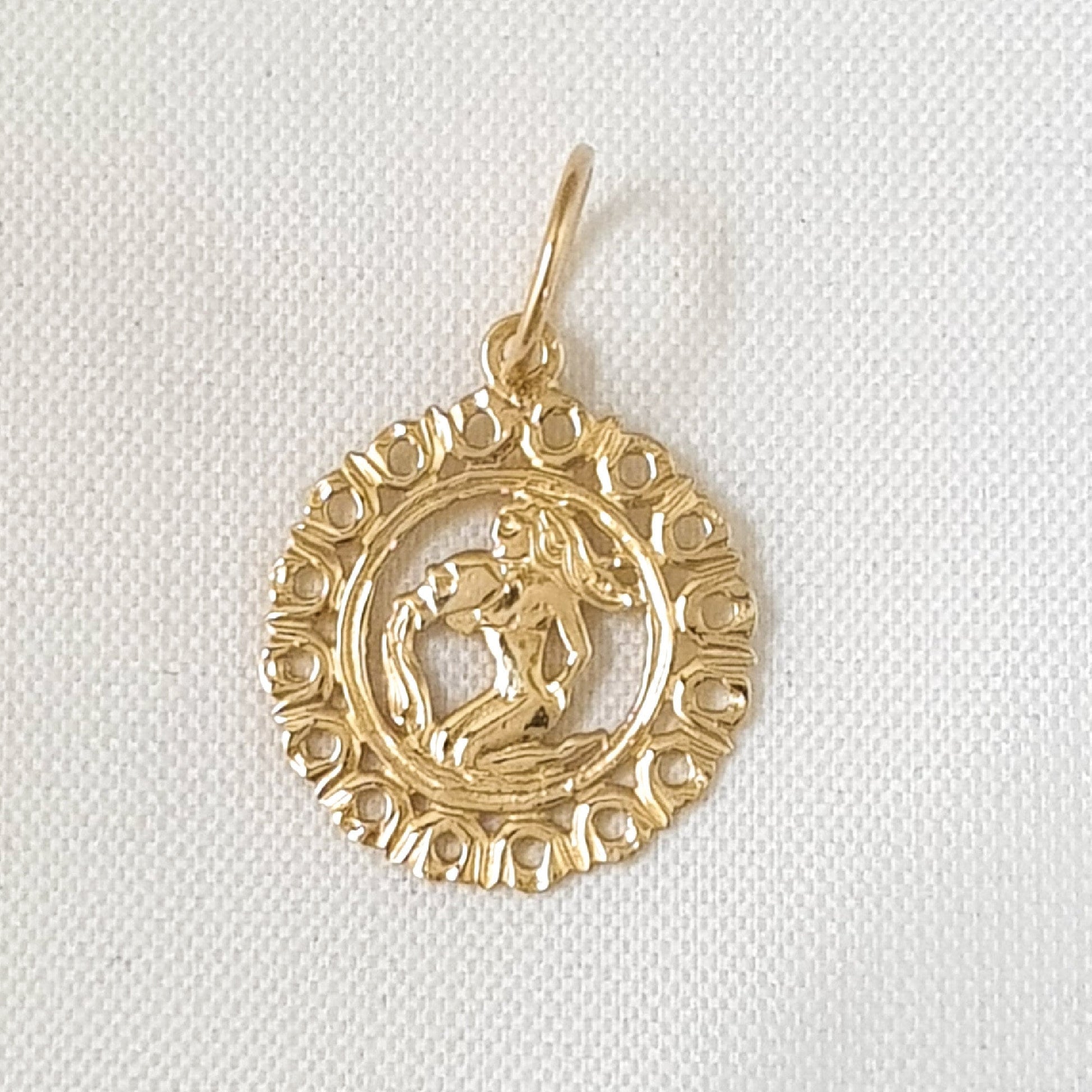 Any One 14k Yellow Gold ZODIAC Pendant