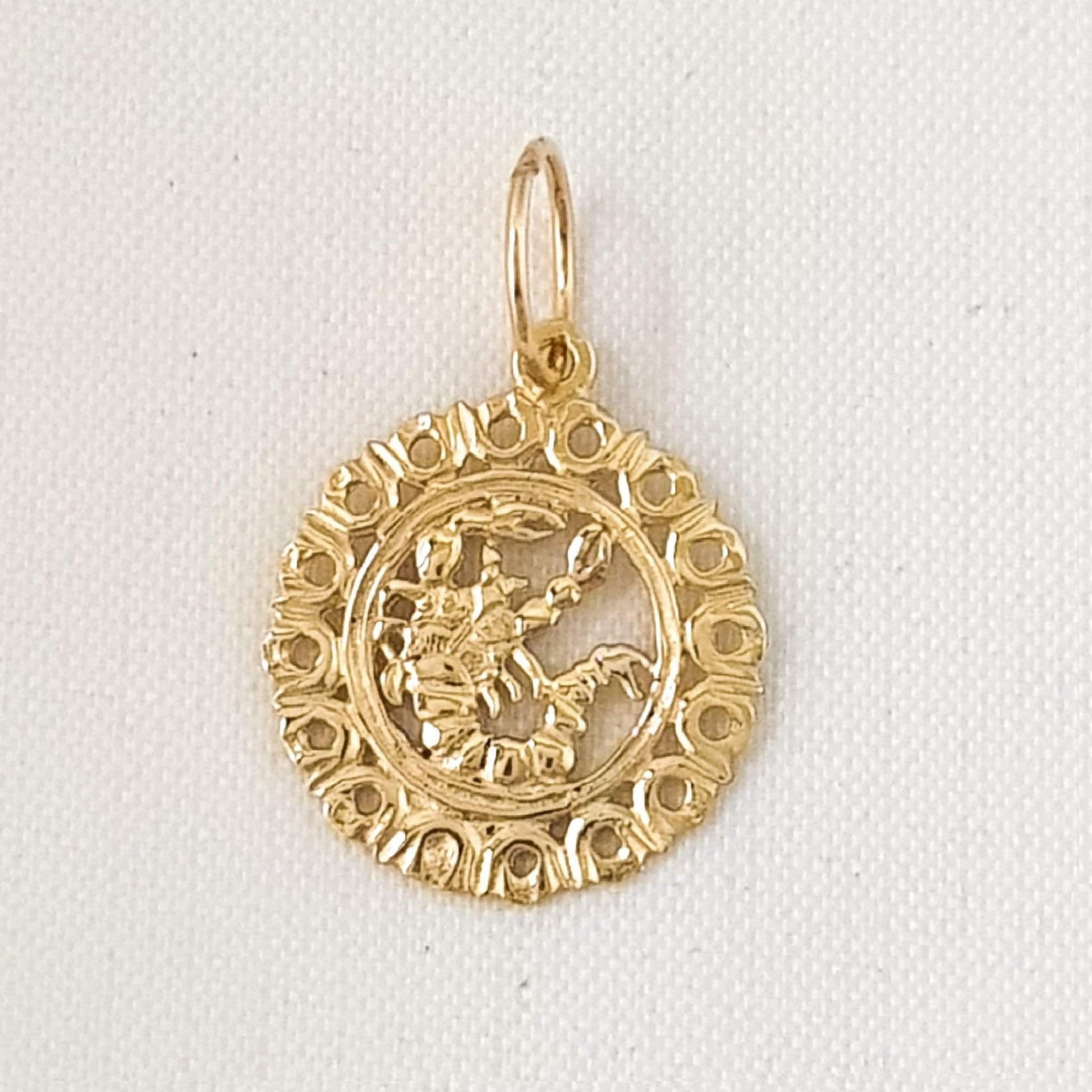Any One 14k Yellow Gold ZODIAC Pendant