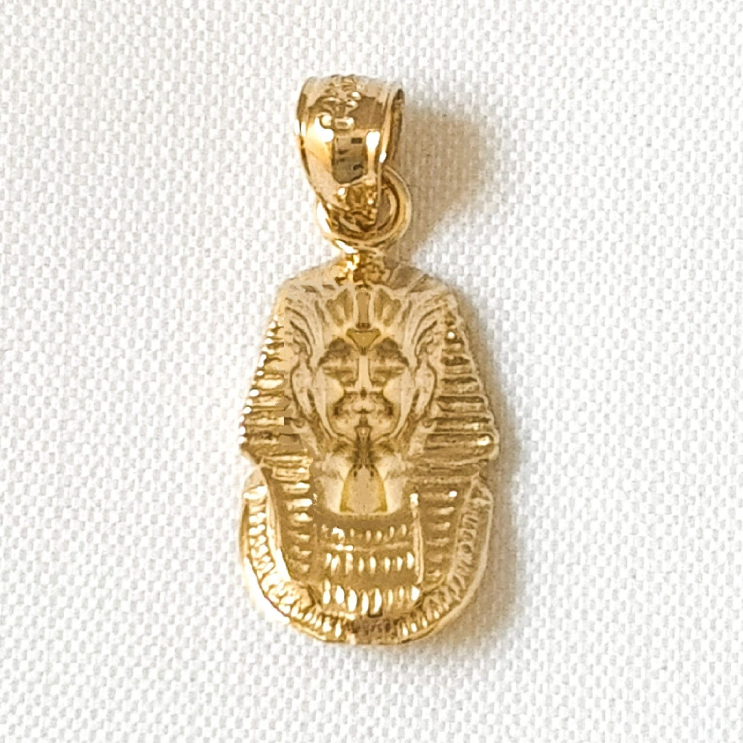 14K Yellow Gold King Tut Pendant