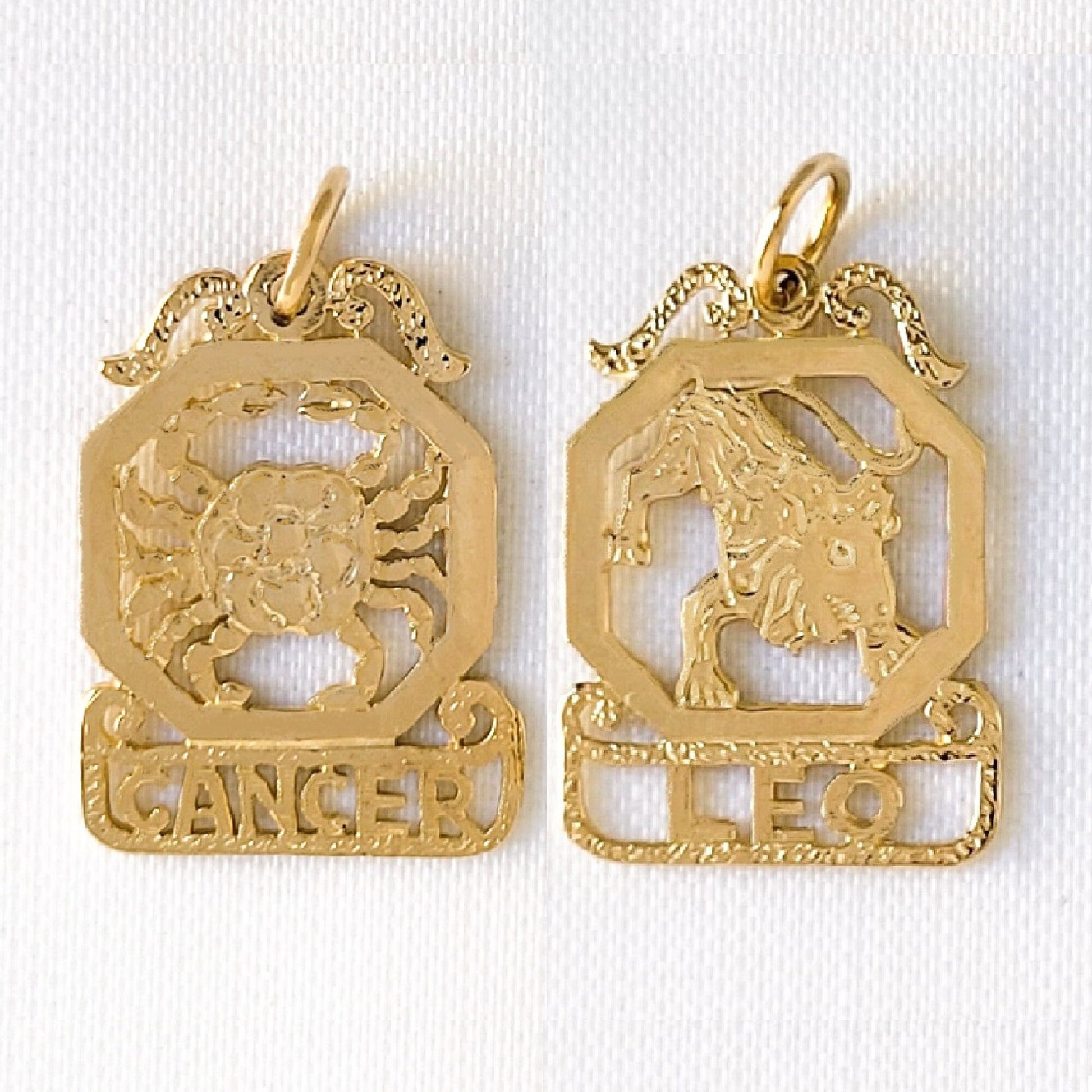 Any One 14k Yellow Gold ZODIAC Pendant