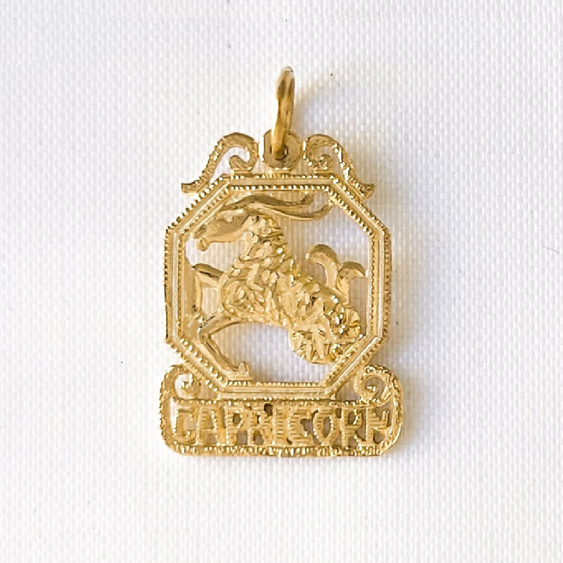Any One 14k Yellow Gold ZODIAC Pendant