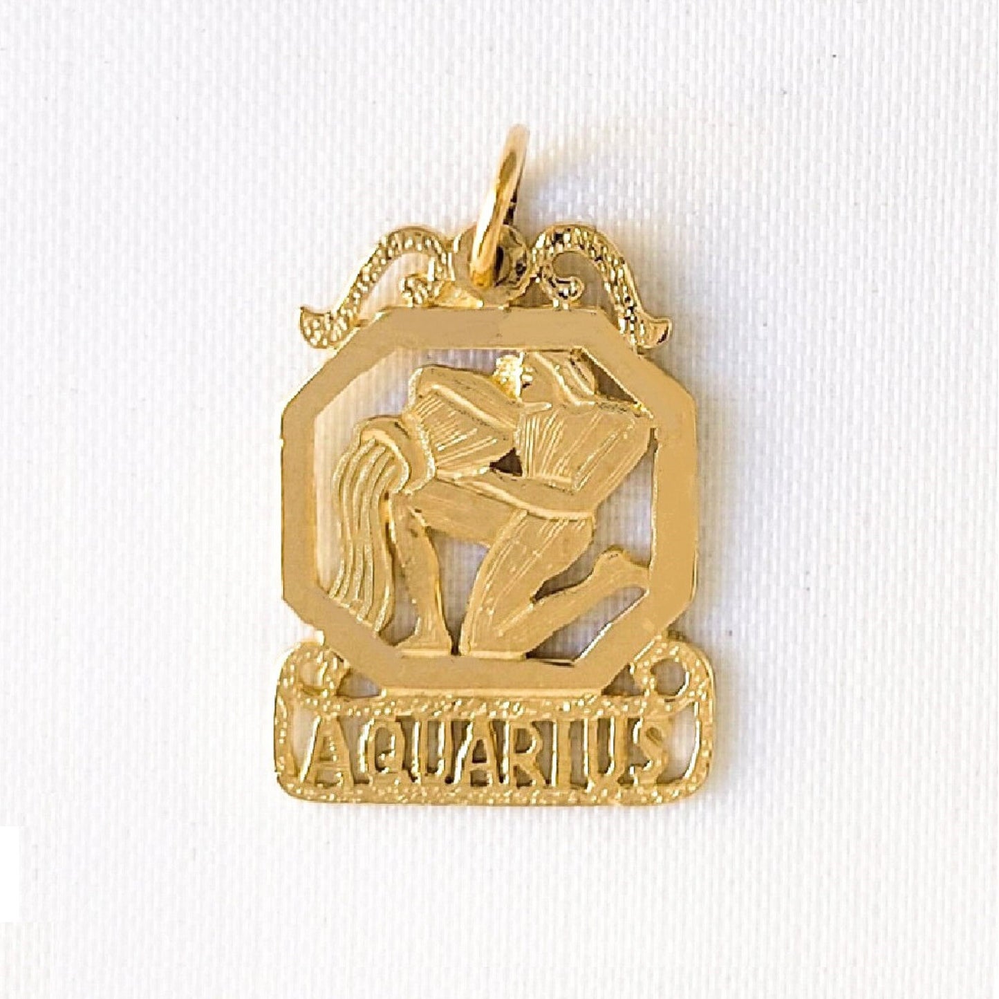 Any One 14k Yellow Gold ZODIAC Pendant