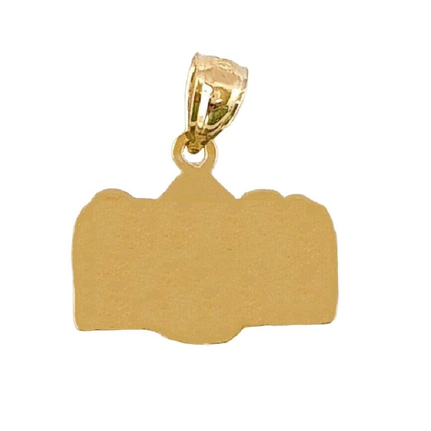 14K Yellow Gold Camera Pendant