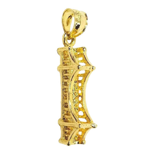 14K Yellow Gold Golden Gate Bridge 3D Pendant