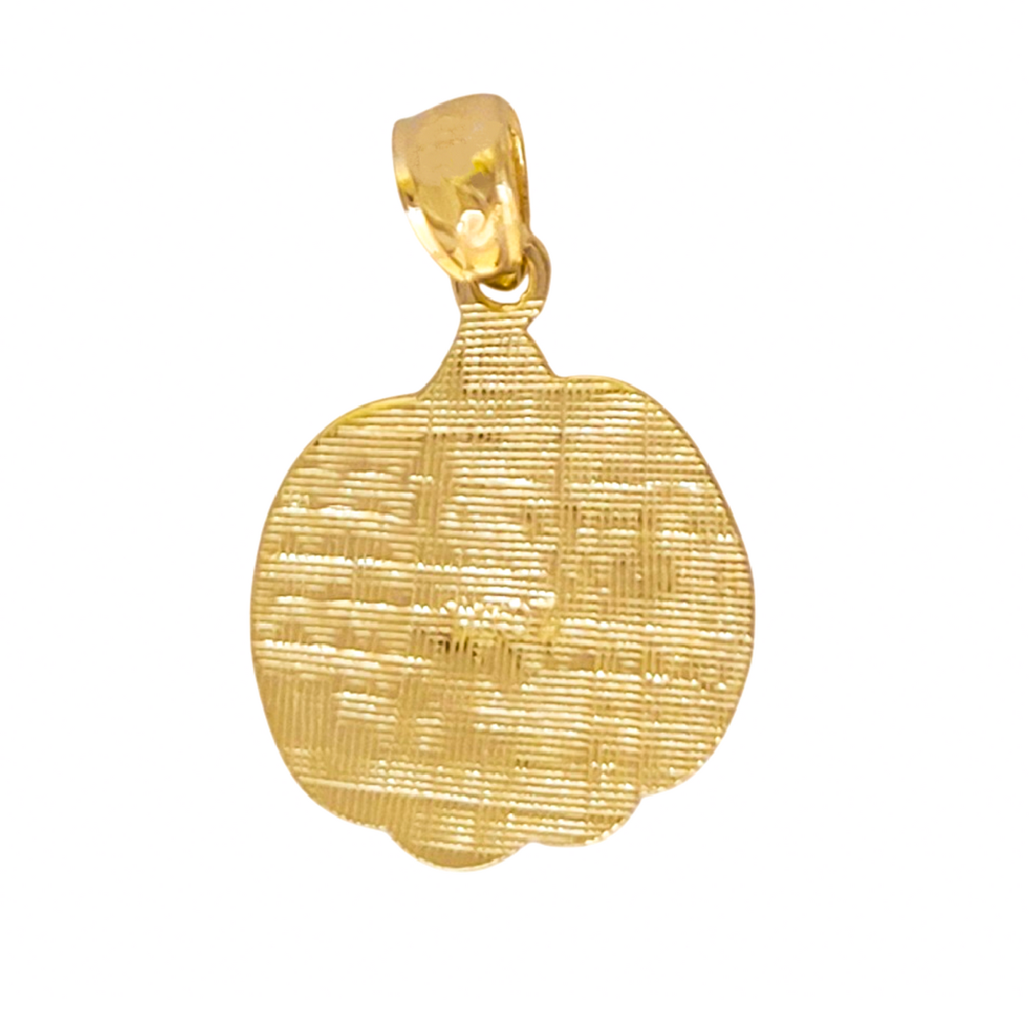 14K Yellow Gold Pumpkin Pendant