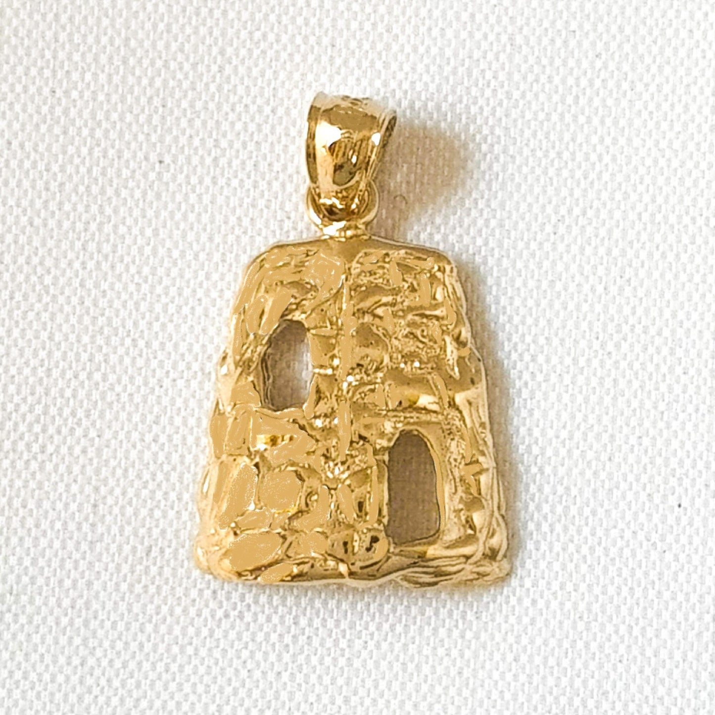 14k Yellow Gold St. Croix Sugar Mills Pendant