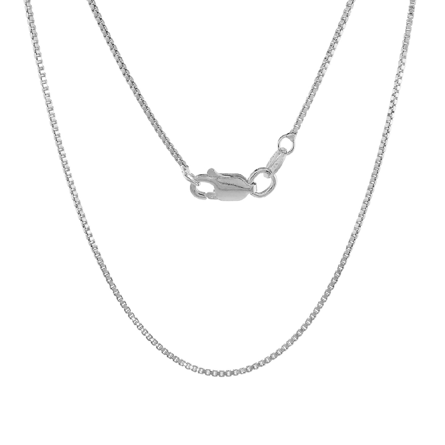 925 Sterling Silver Necklace w/ Whale Tail Pendant Charm