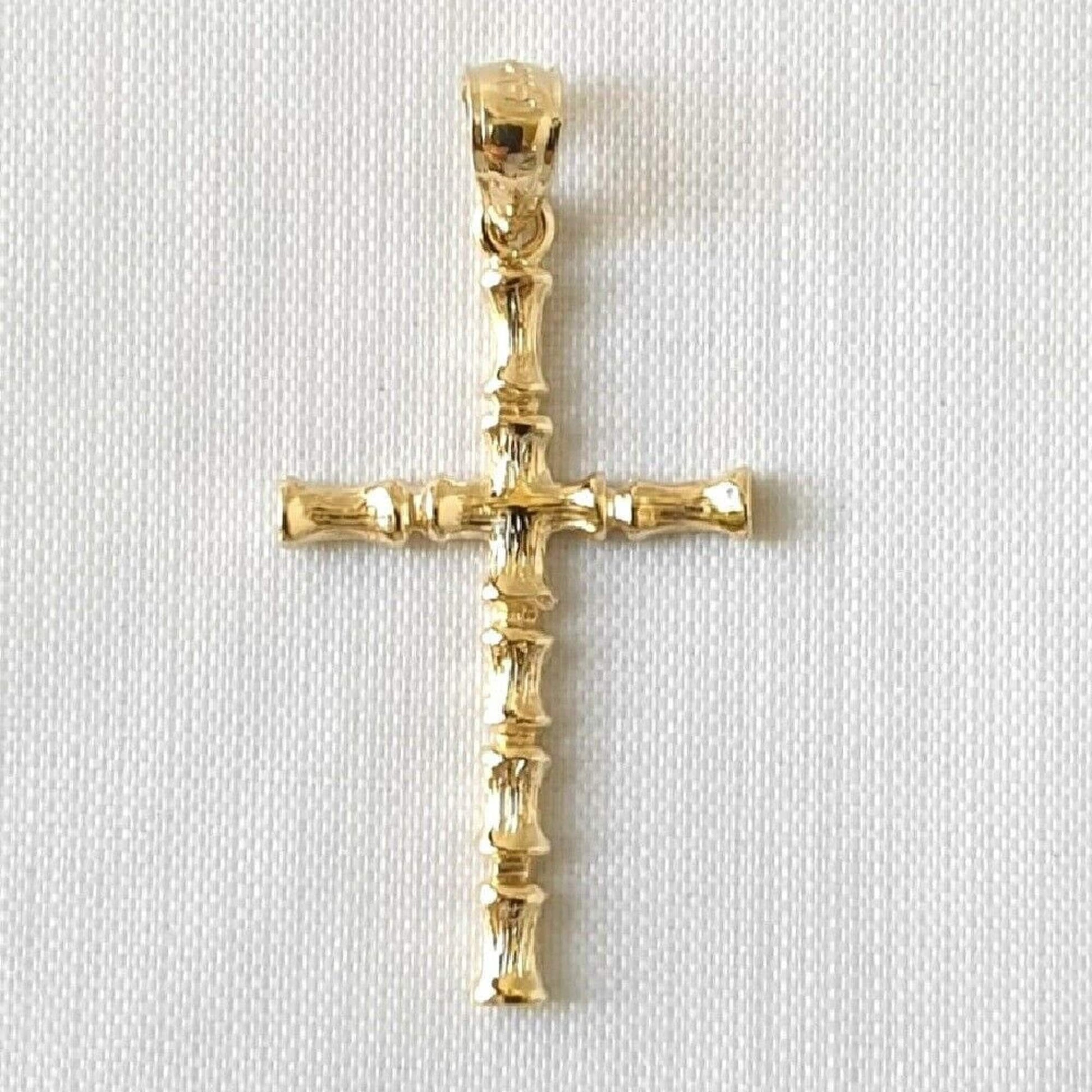 14K Yellow Gold Cross Pendant