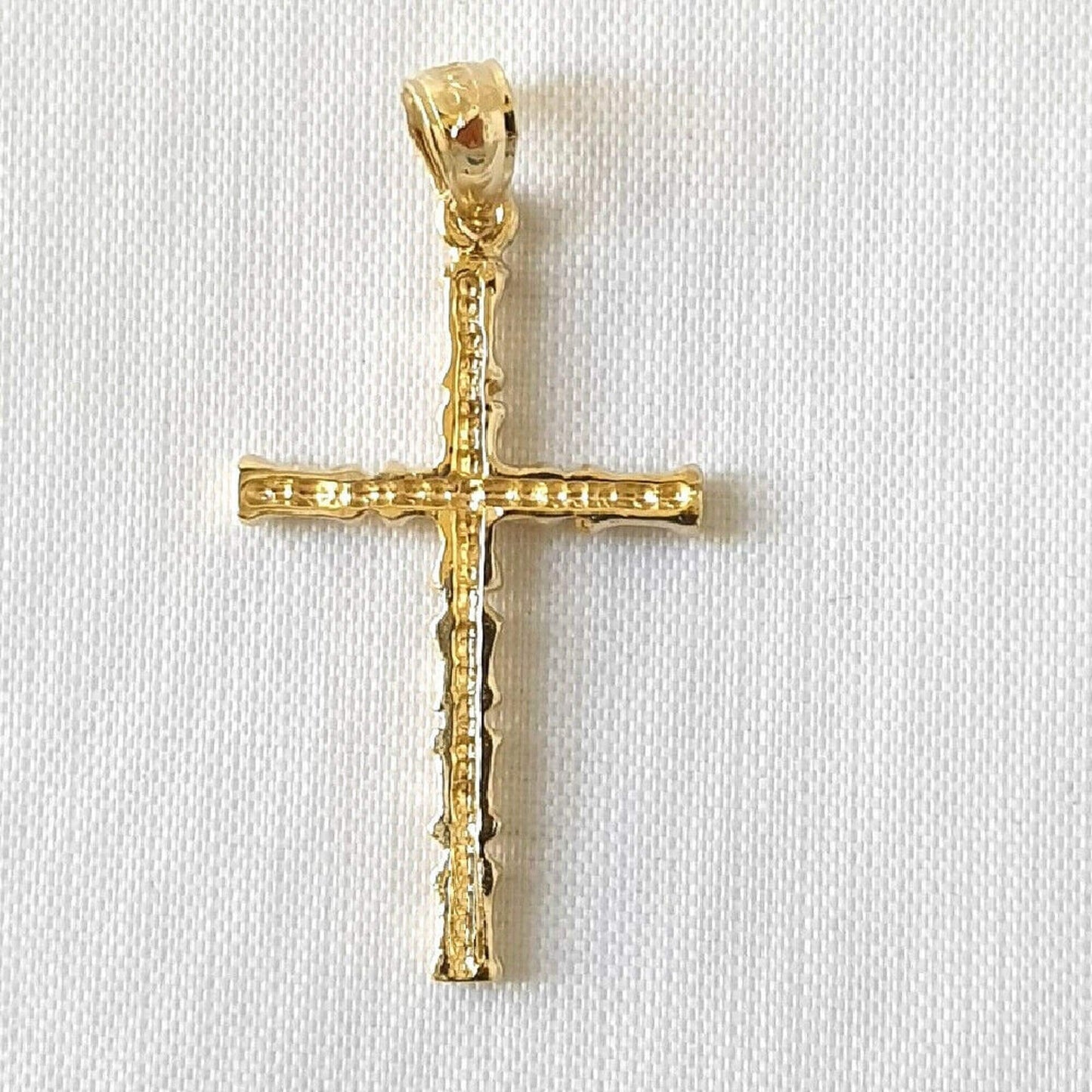 14K Yellow Gold Cross Pendant