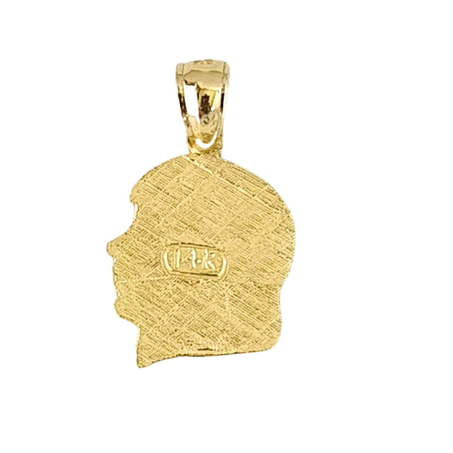 14K Yellow Gold GIRL Pendant
