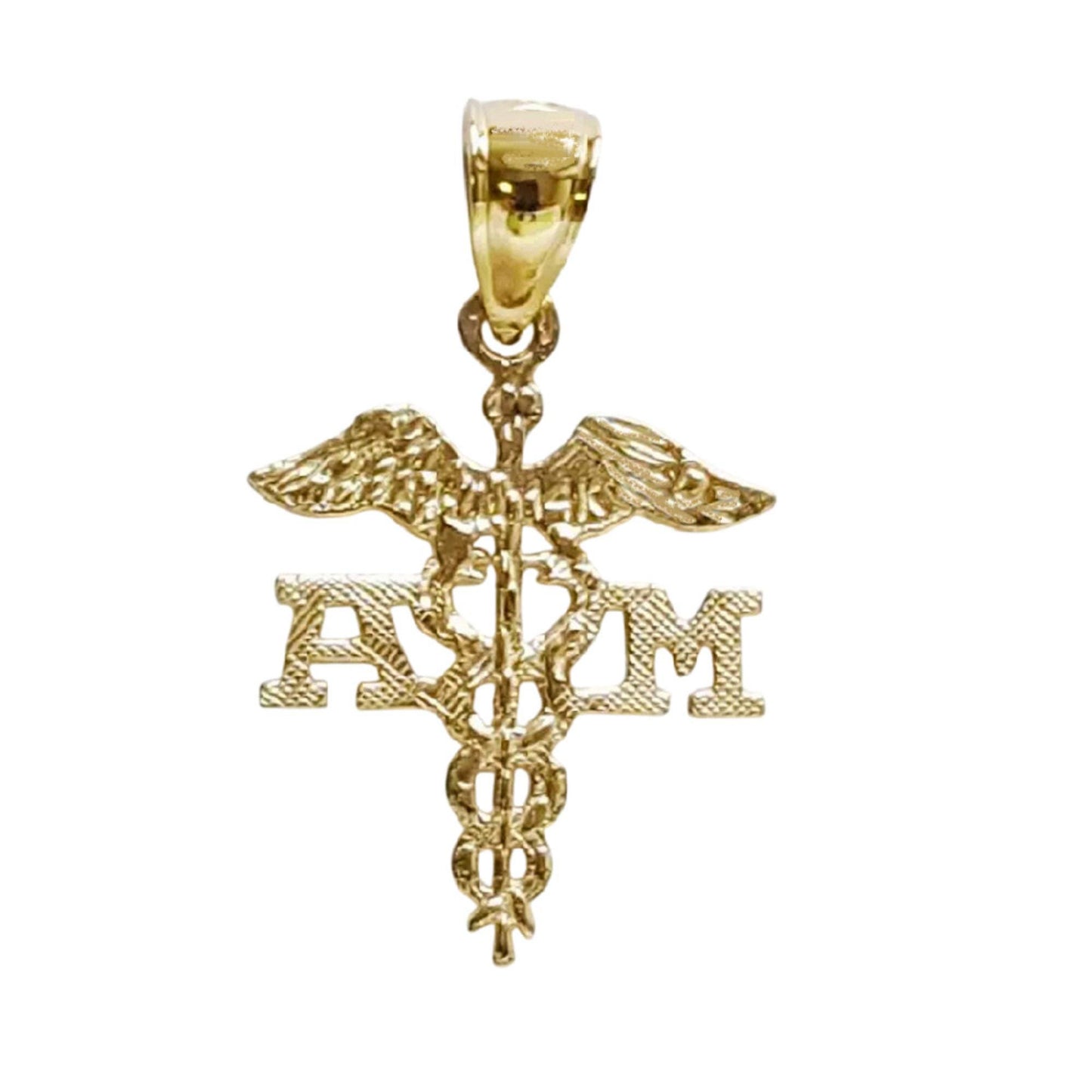 14K Yellow Gold MA (Medical Assistant) Pendant