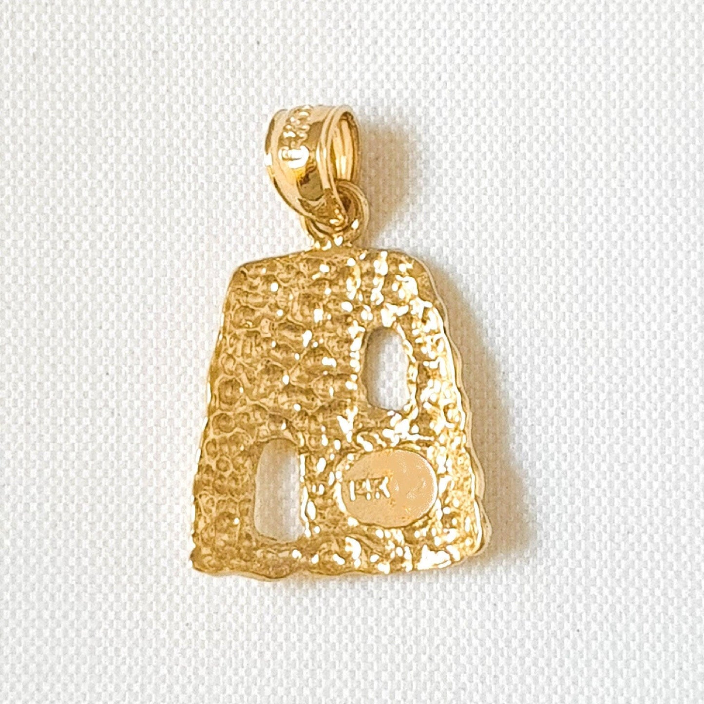 14k Yellow Gold St. Croix Sugar Mills Pendant
