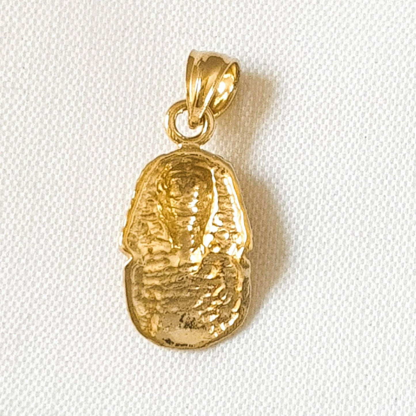 14K Yellow Gold King Tut Pendant