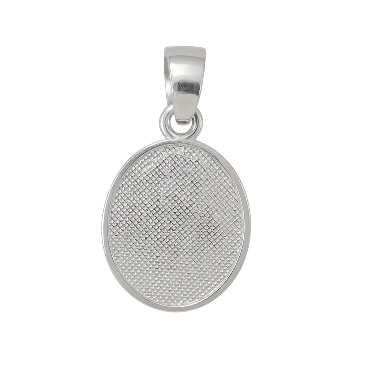 SMALL 925 Sterling Silver Necklace w/ Mi Bautizo (My Baptism) Charm