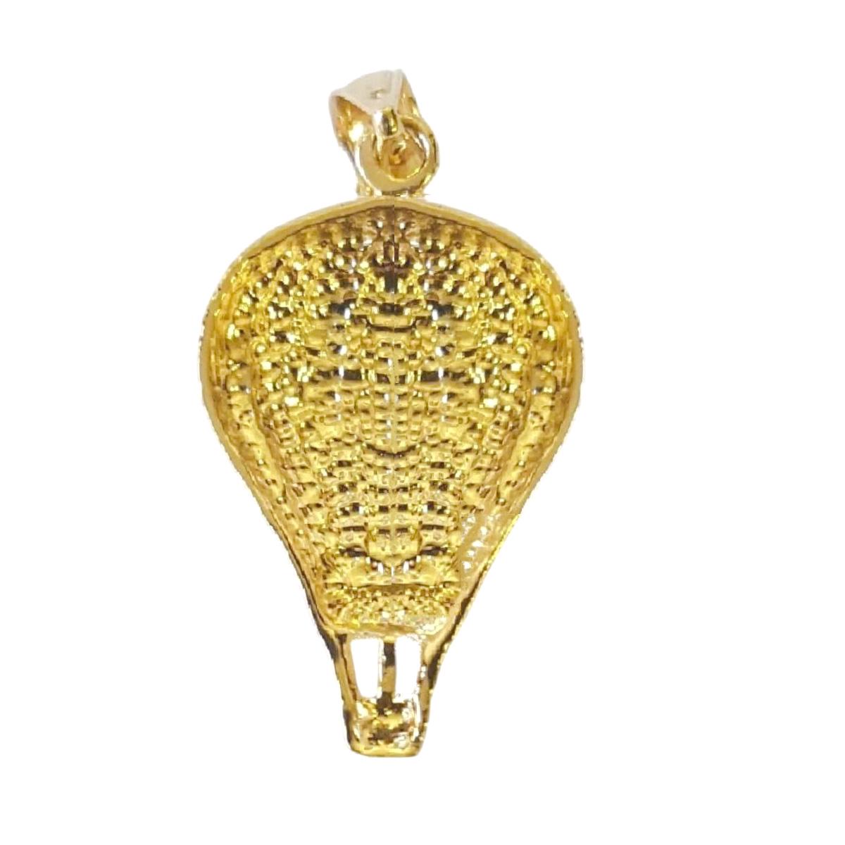 14K Yellow Gold Hot Air Balloon Pendant
