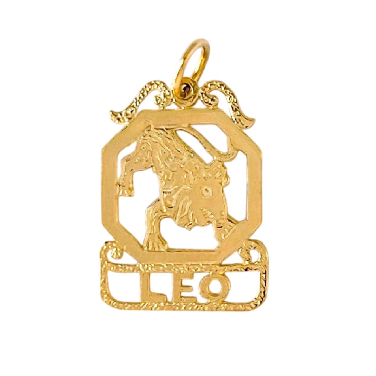 Any One 14k Yellow Gold ZODIAC Pendant