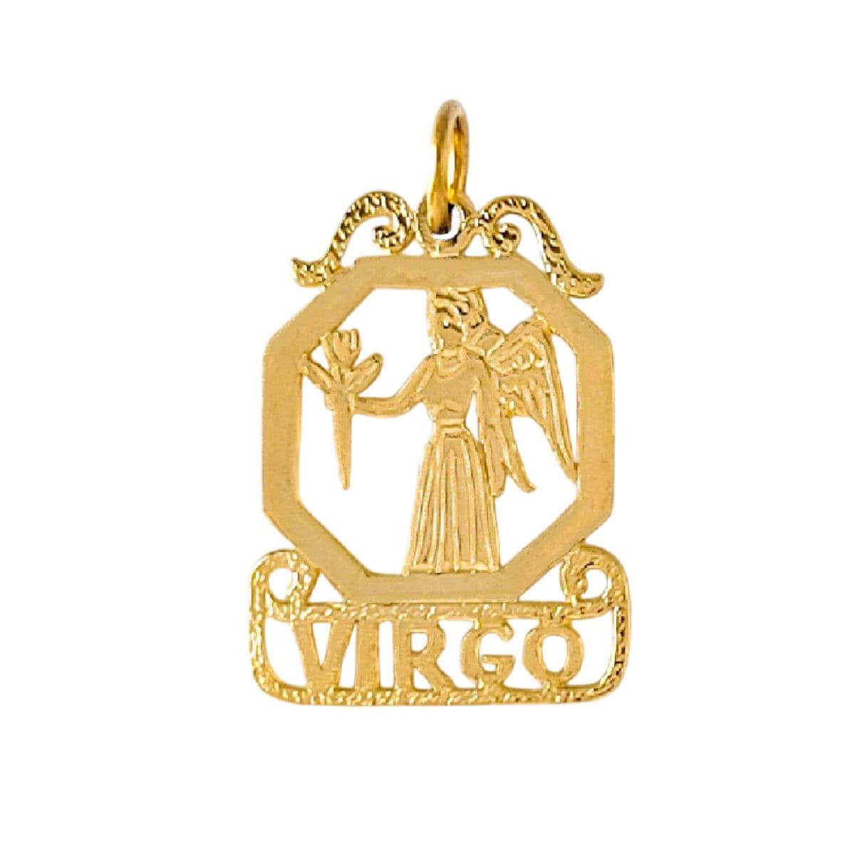 Any One 14k Yellow Gold ZODIAC Pendant