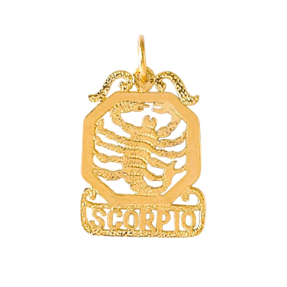 Any One 14k Yellow Gold ZODIAC Pendant