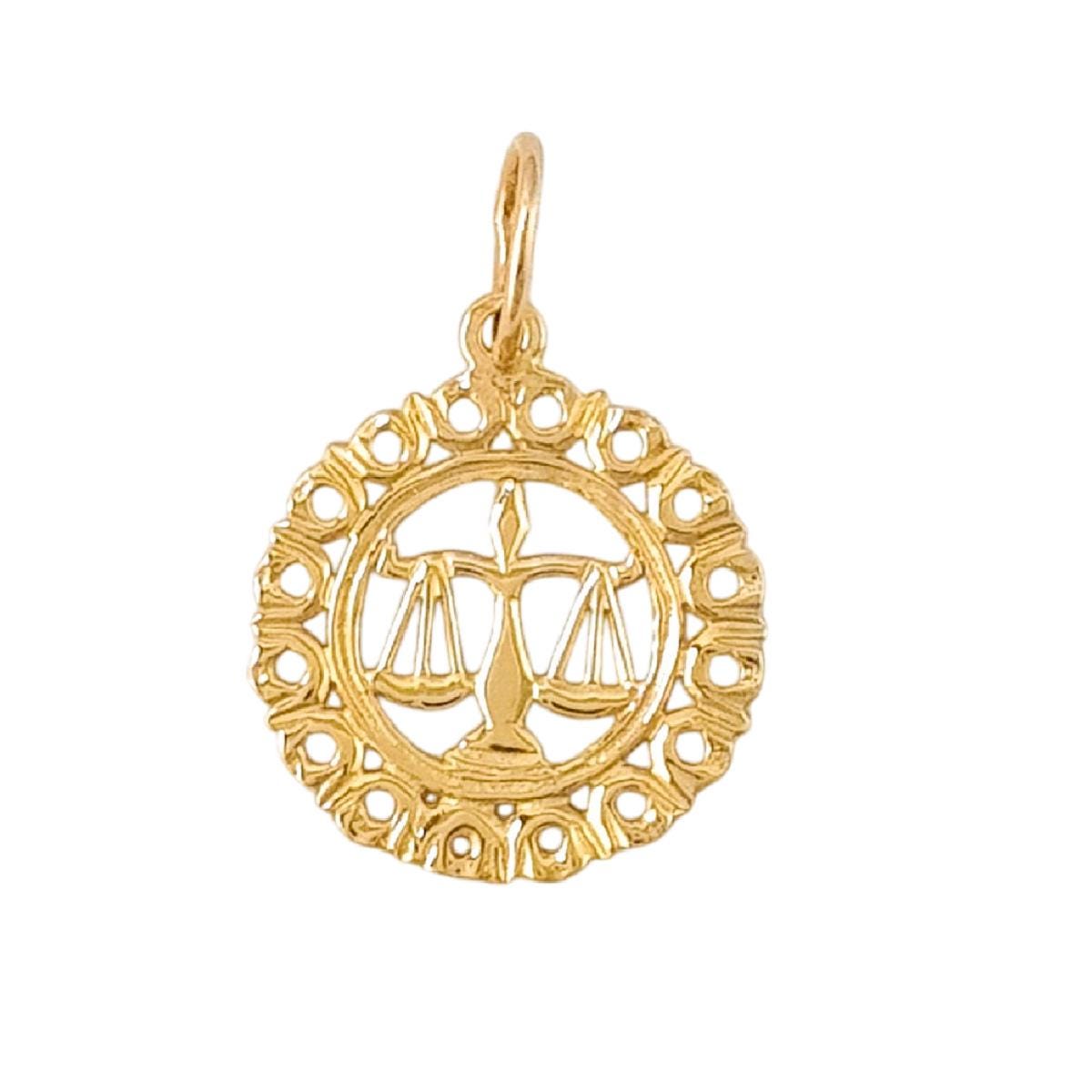 Any One 14k Yellow Gold ZODIAC Pendant