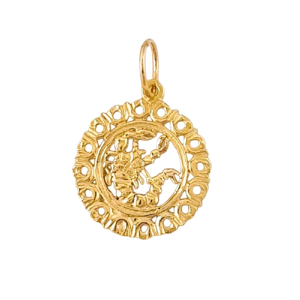 Any One 14k Yellow Gold ZODIAC Pendant