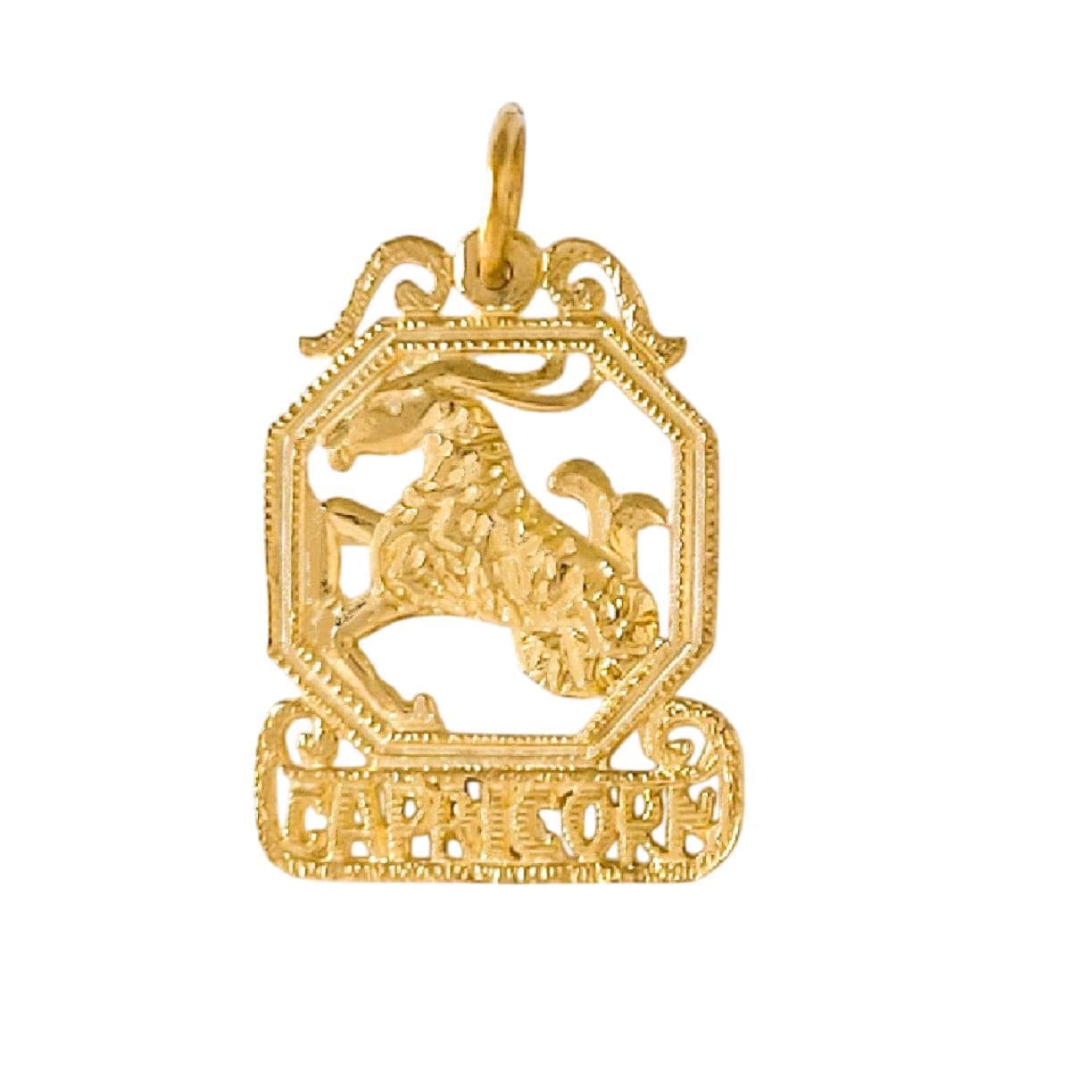 Any One 14k Yellow Gold ZODIAC Pendant