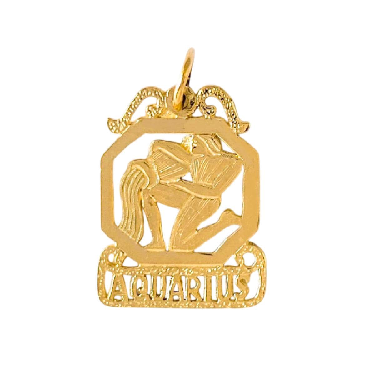 Any One 14k Yellow Gold ZODIAC Pendant