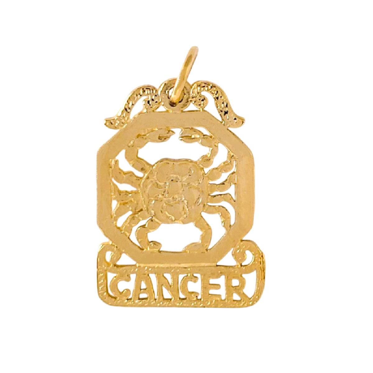 Any One 14k Yellow Gold ZODIAC Pendant