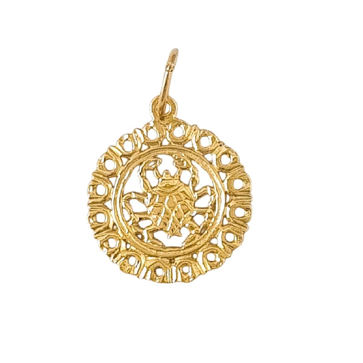 Any One 14k Yellow Gold ZODIAC Pendant